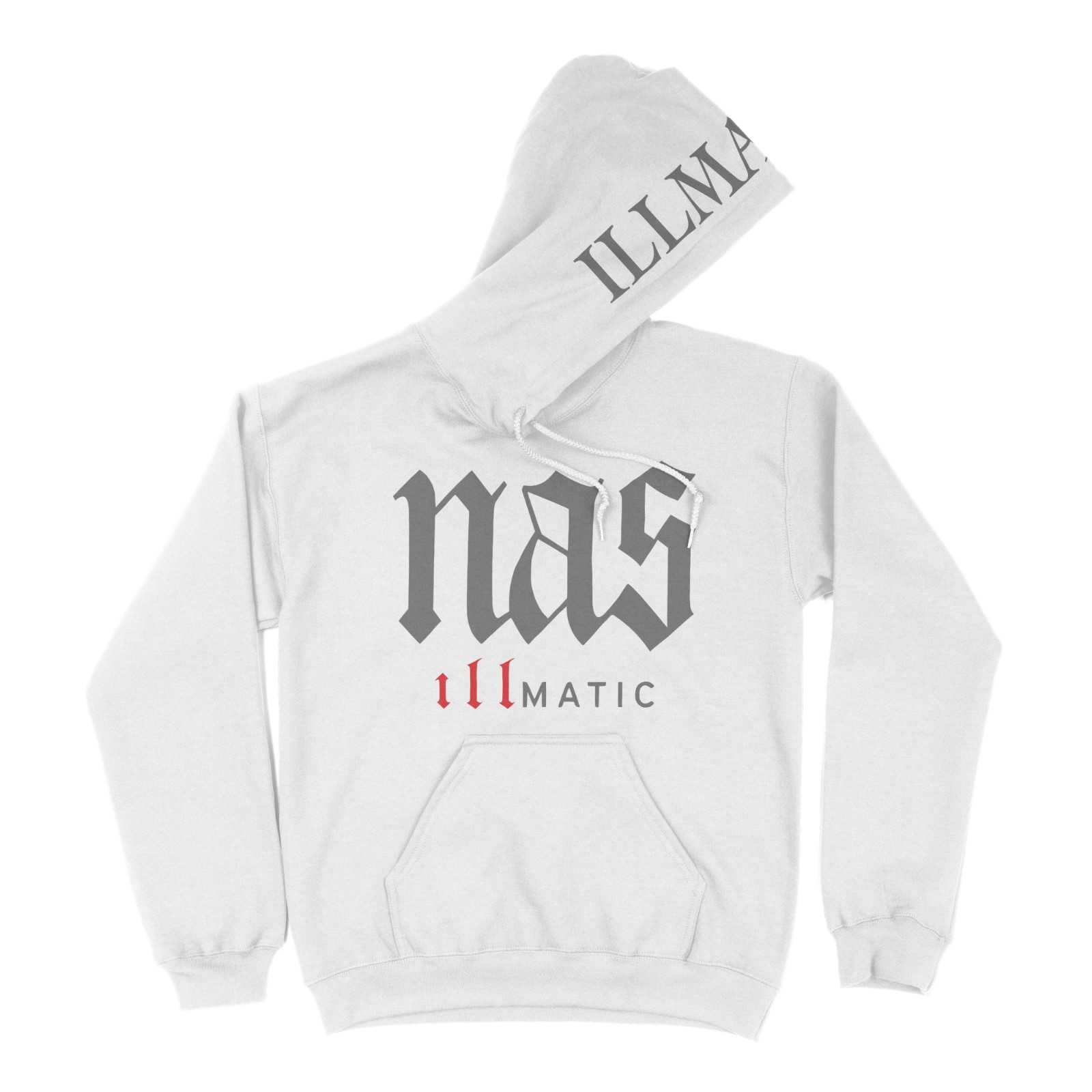 Nas Illmatic Men's Hoodie 90's Hip Hop Rapper Graphic Design Sizes S-4XL gallery