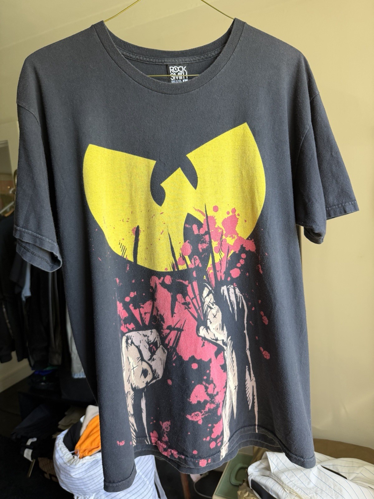 Wu-Tang Brand Limited T Shirt Rocksmith Collab Be Street Size L gallery
