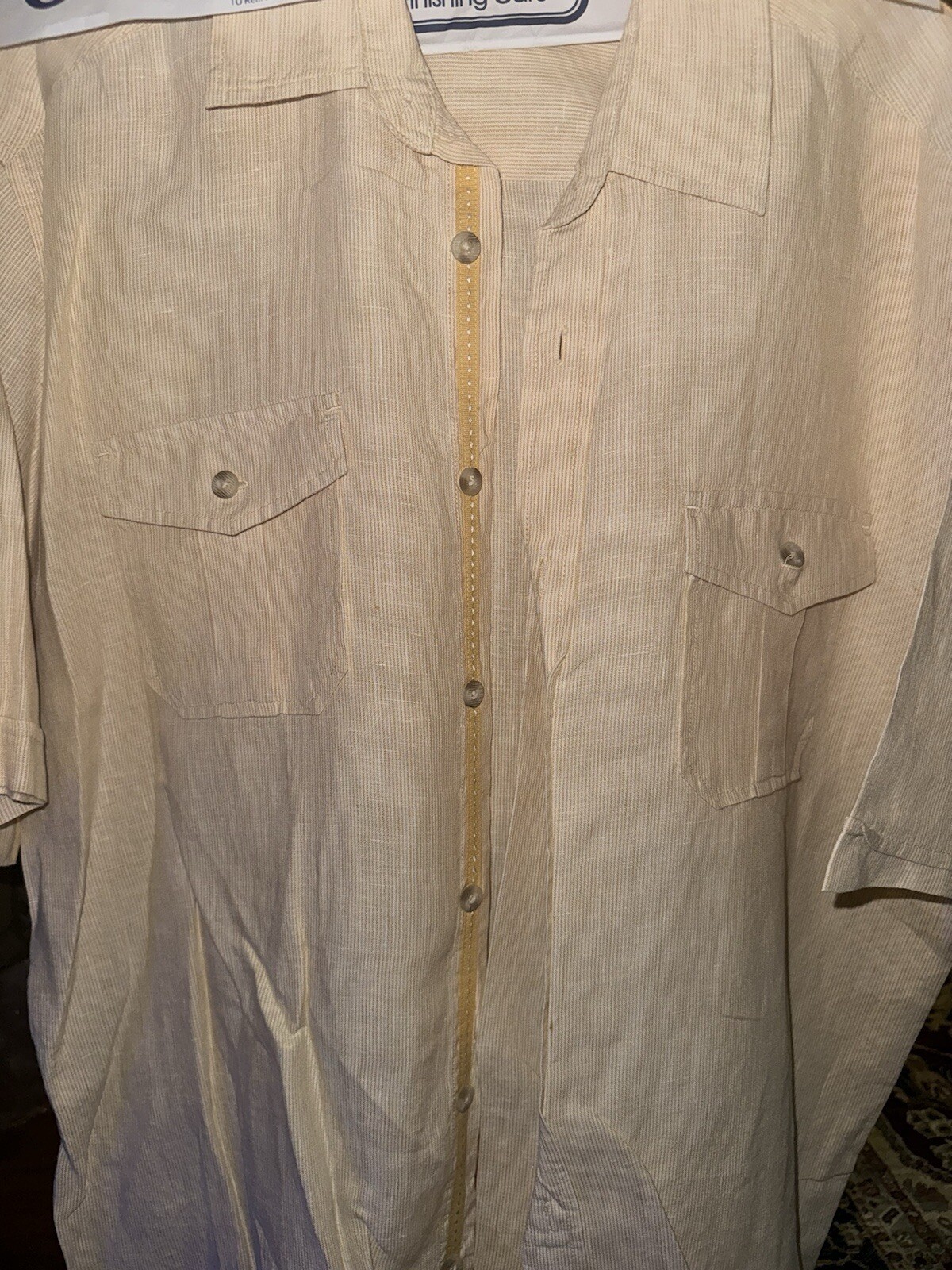 Axis LA Off White Shirt Sleeves Two Pickets Xl gallery
