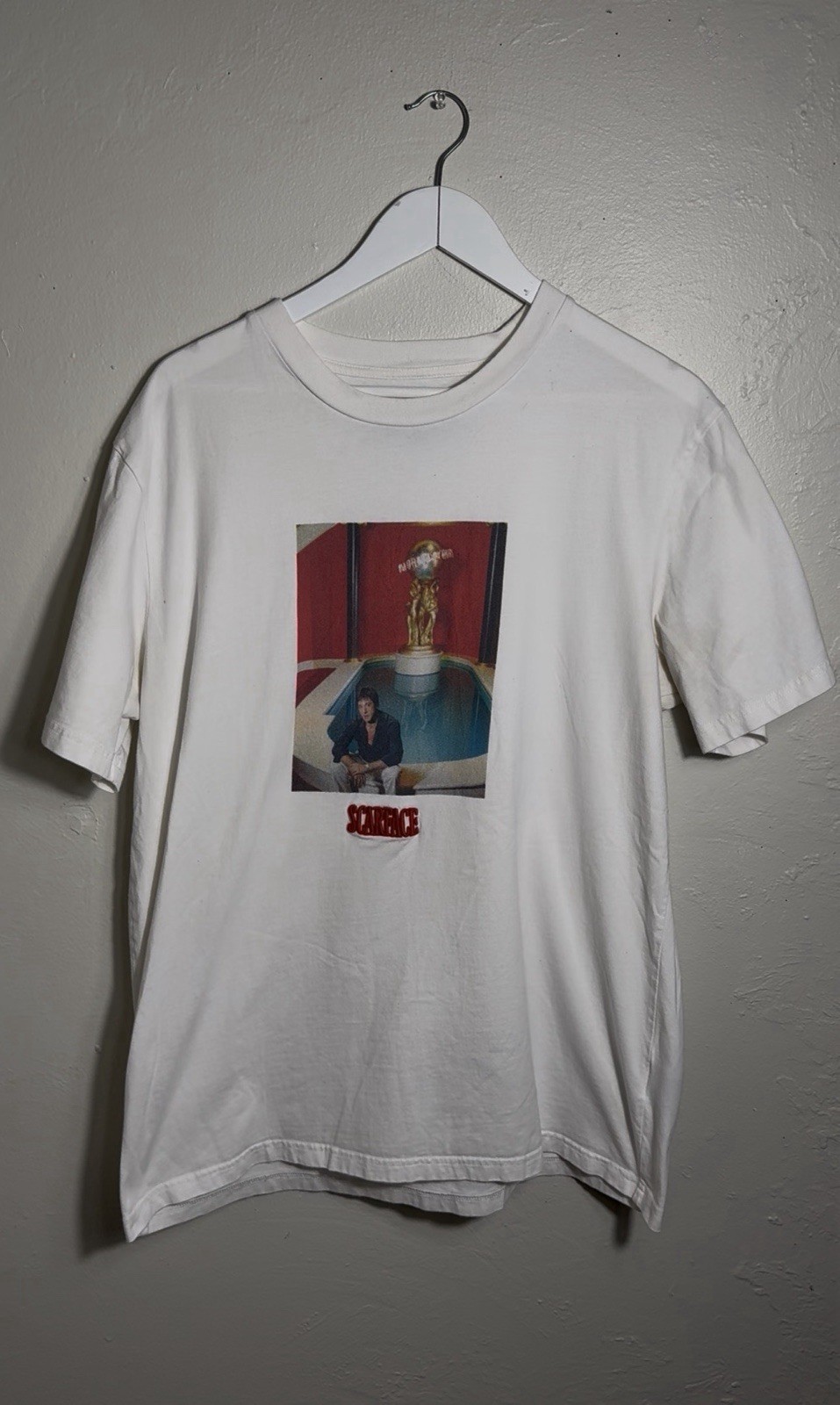 Limited Edition Scarface X Shoe Palace Men’s Tee Size Xl White Okay Condition