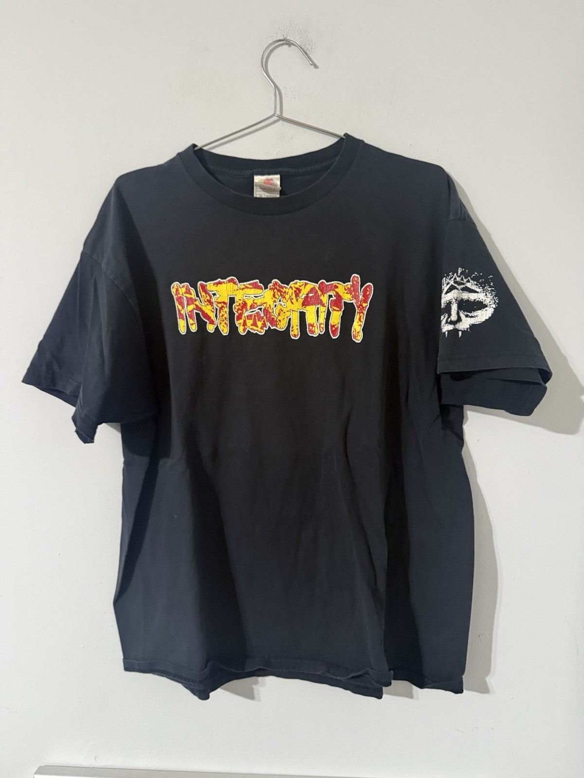 Vintage Integrity Band T Shirt Men’s XL Rare Hardcore 00s 90s Punk Skull