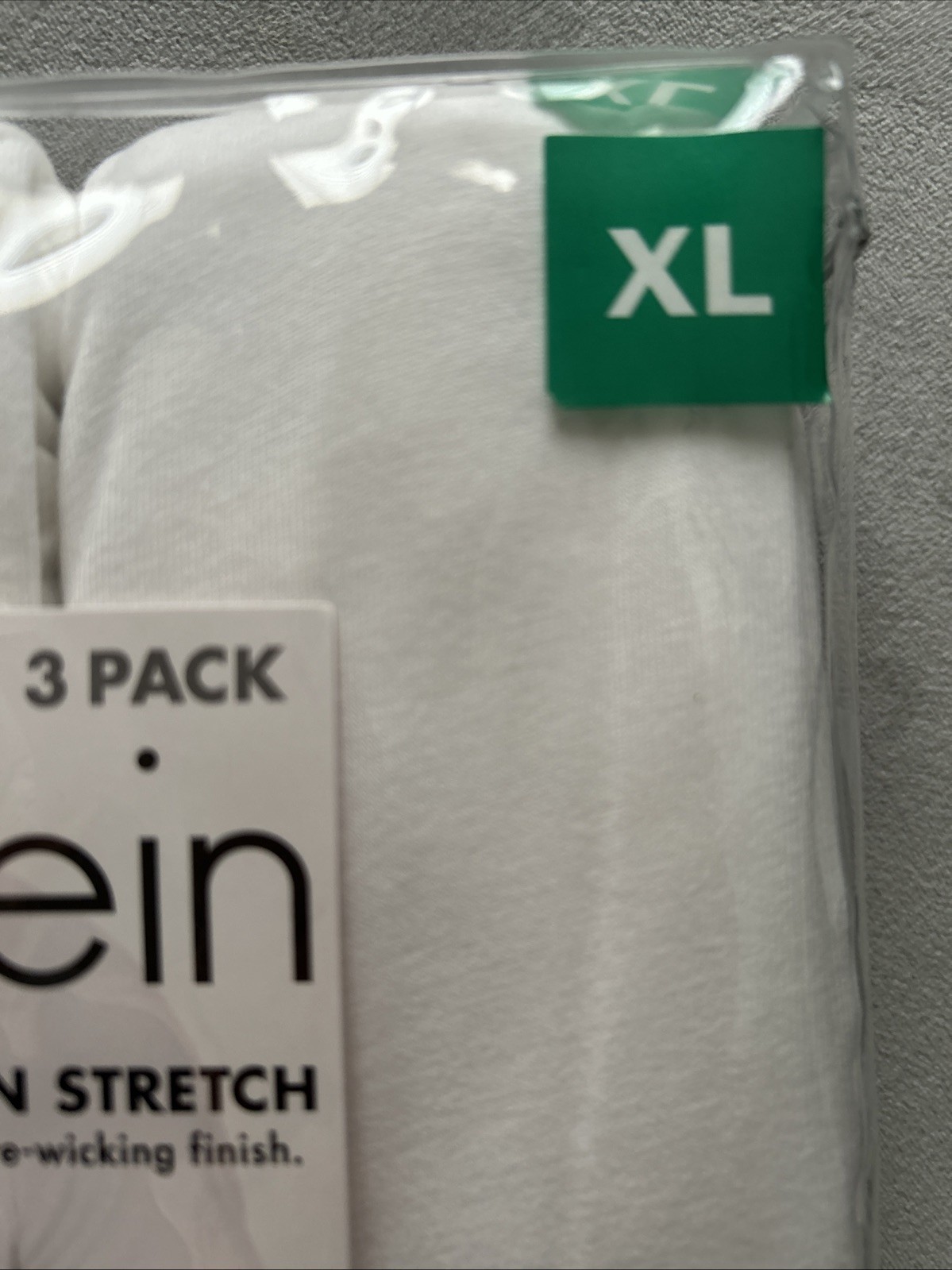 Calvin Klein 3 Pack Cotton Stretch V-neck T-shirts XL White New In Package gallery