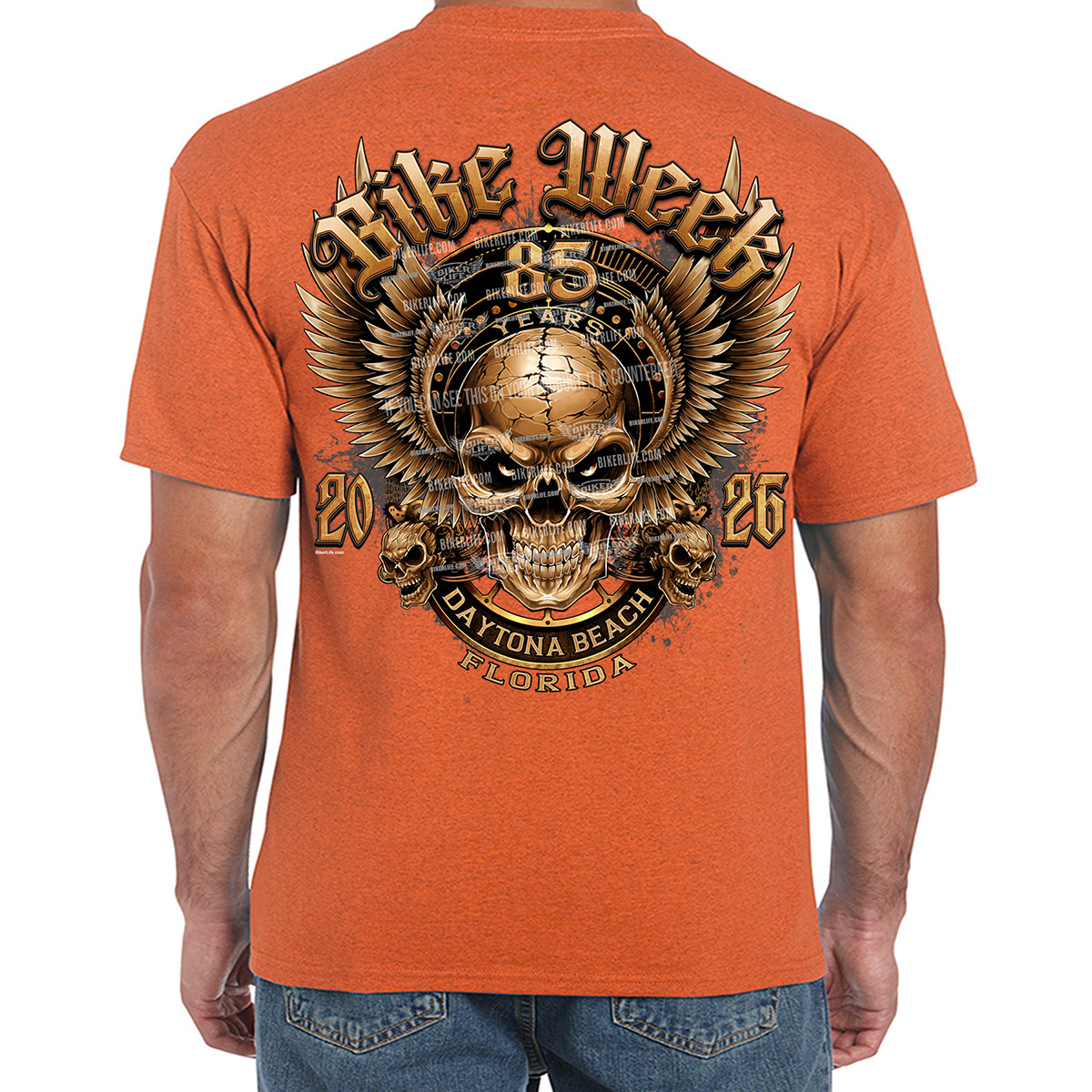 T-Shirt 2026 Bike Week Daytona Beach Steampunk Skull No Harley gallery