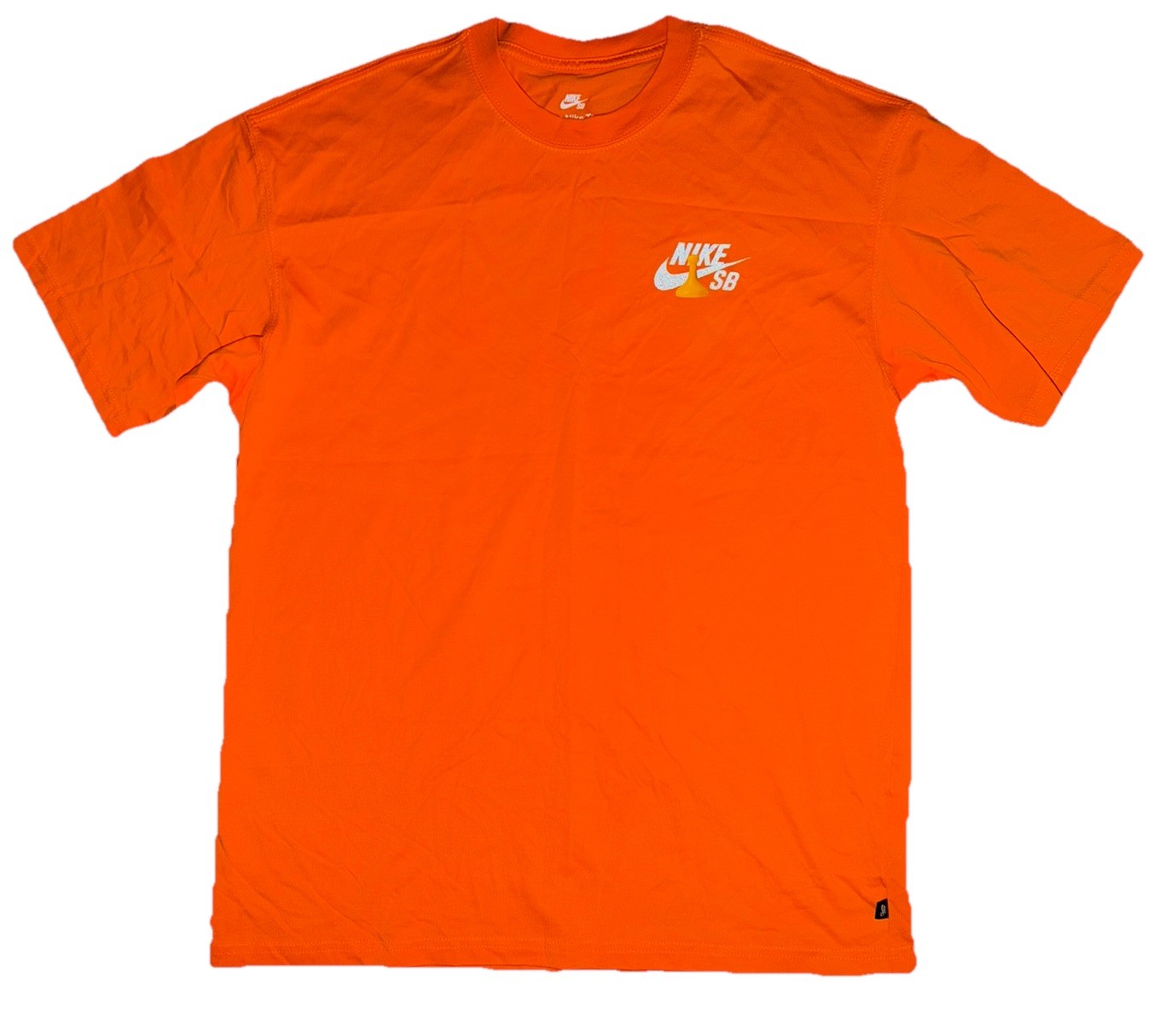 Nike SB Art Dept Game Night Dominoes T-Shirt Orange FJ1135-803 Loose Fit Men's M gallery