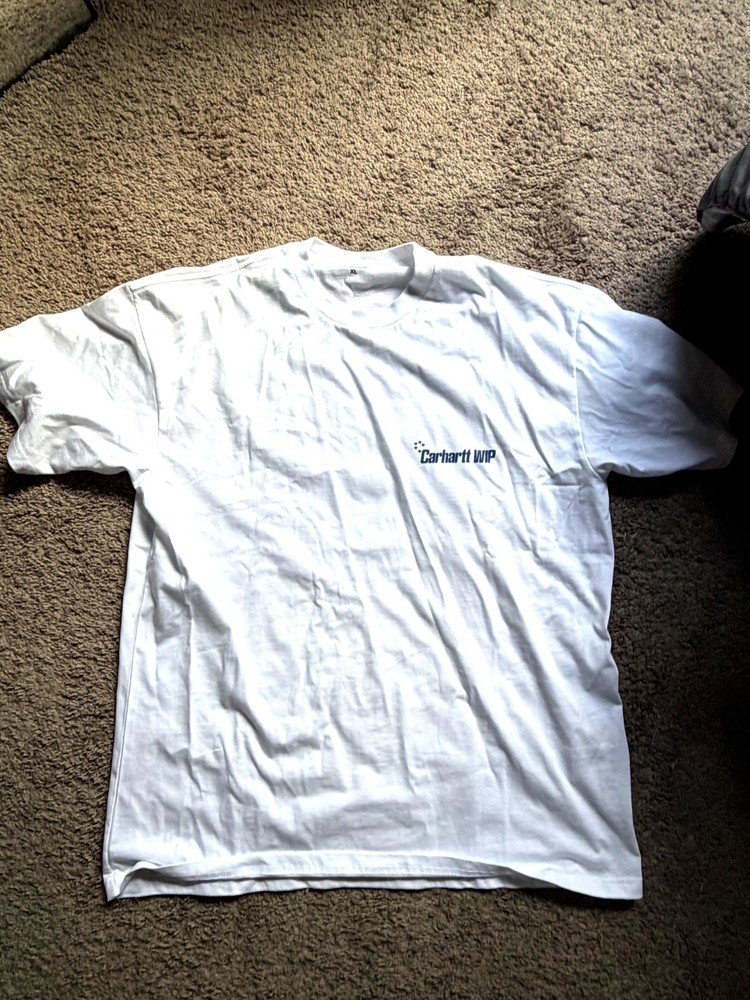 Carhartt WIP All Purpose Life Tools White Graphic T-Shirt Men’s XL Streetwear