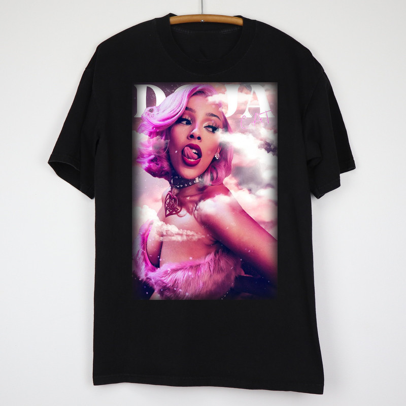 Doja Cat ‘Pink Clouds T-shirt Cotton Tee For Men Women S-234XL