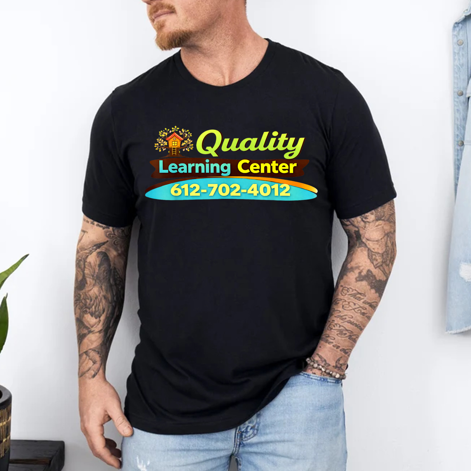 Quality Learning Center Daycare Preschool Graphic T-Shirt gallery