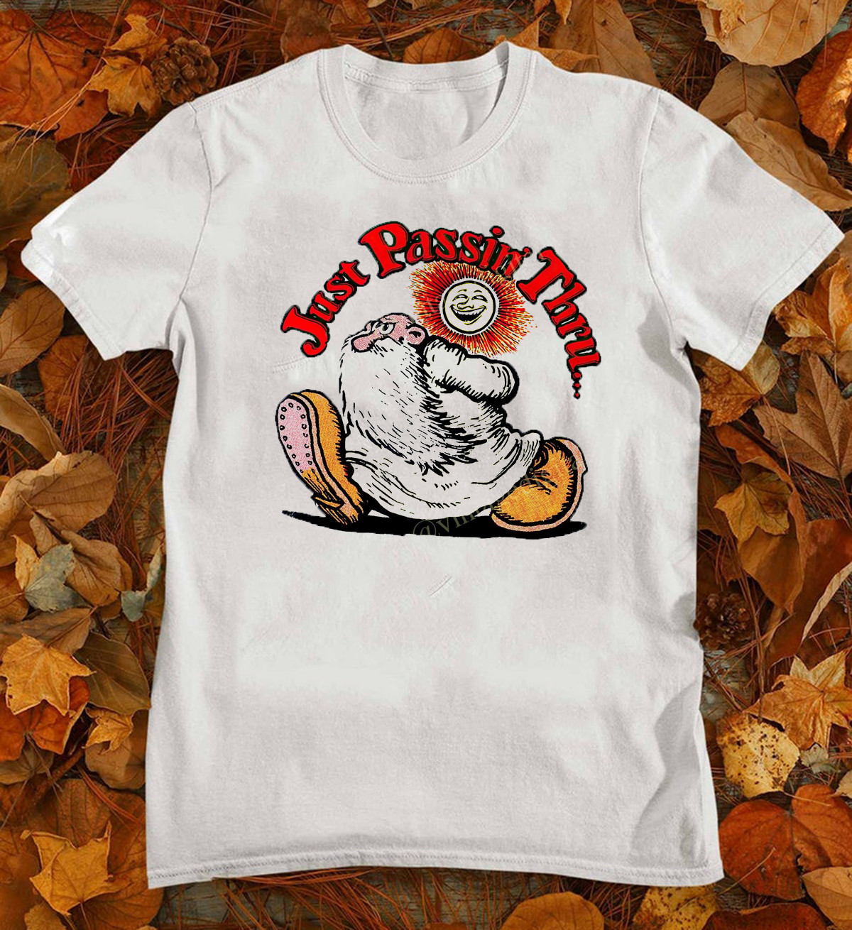1970s R. Crumb’s Mr. Natural Just Keep On Truckin Robert T Shirt