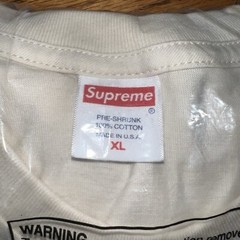 Supreme Sacred Unique L/S Tee Natural Size: XL