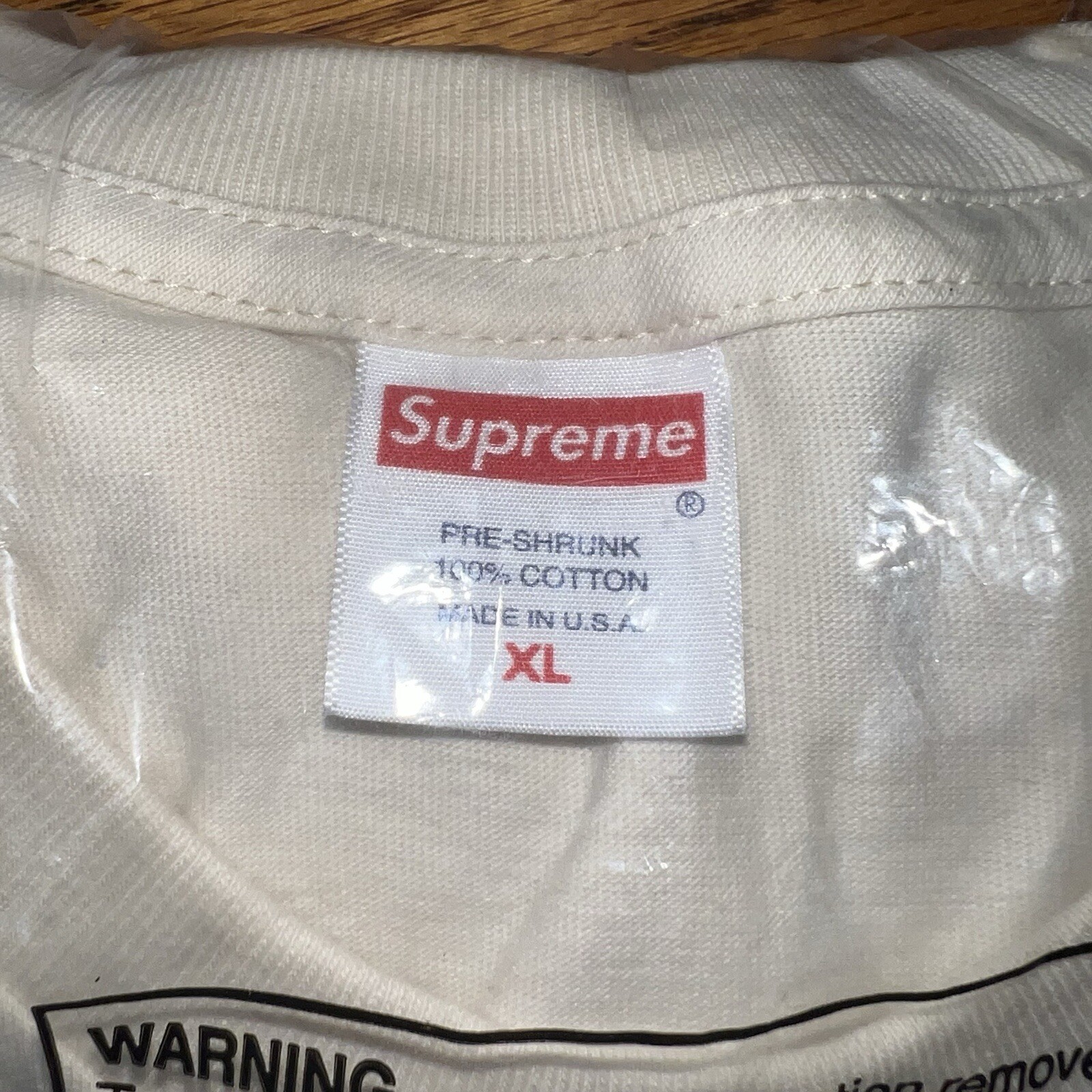 Supreme Sacred Unique L/S Tee Natural Size: XL gallery