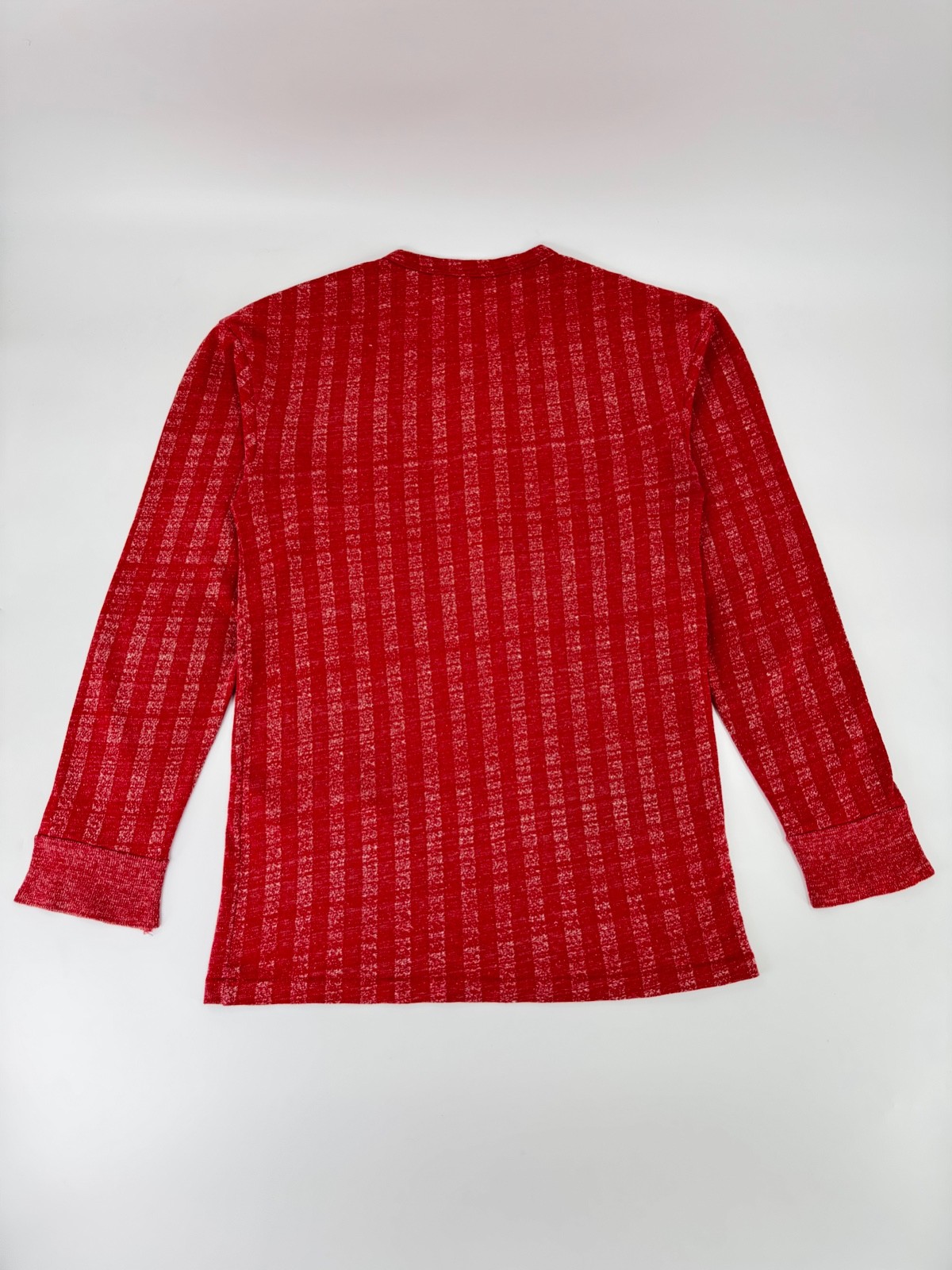 LVC Levi's Vintage Clothing 1920s Sunset Henley Red Umber Stripe Size Small 20s gallery