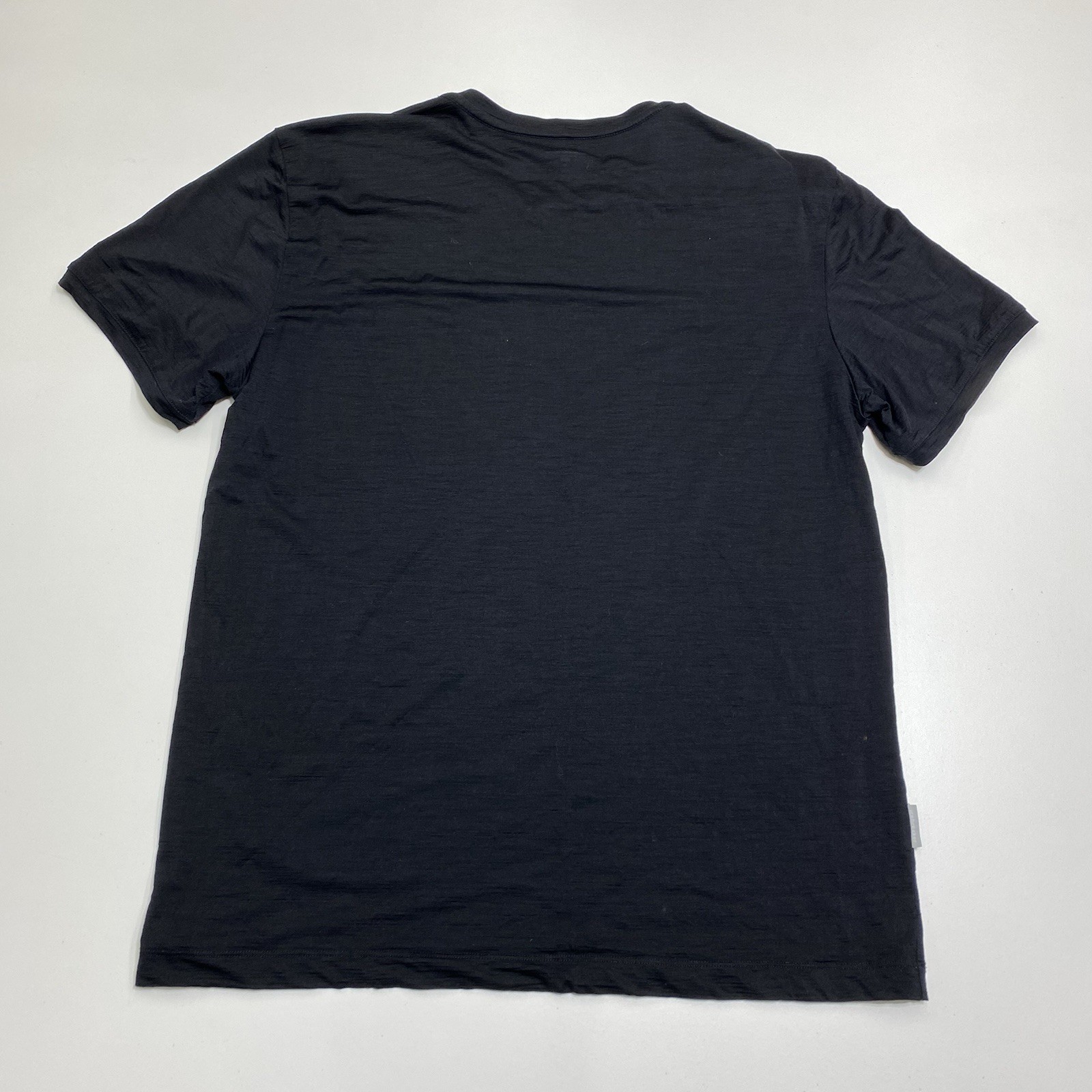 Icebreaker Mens XL Black Pure Merino Superfine Ultralite Wool T-Shirt Outdoor gallery