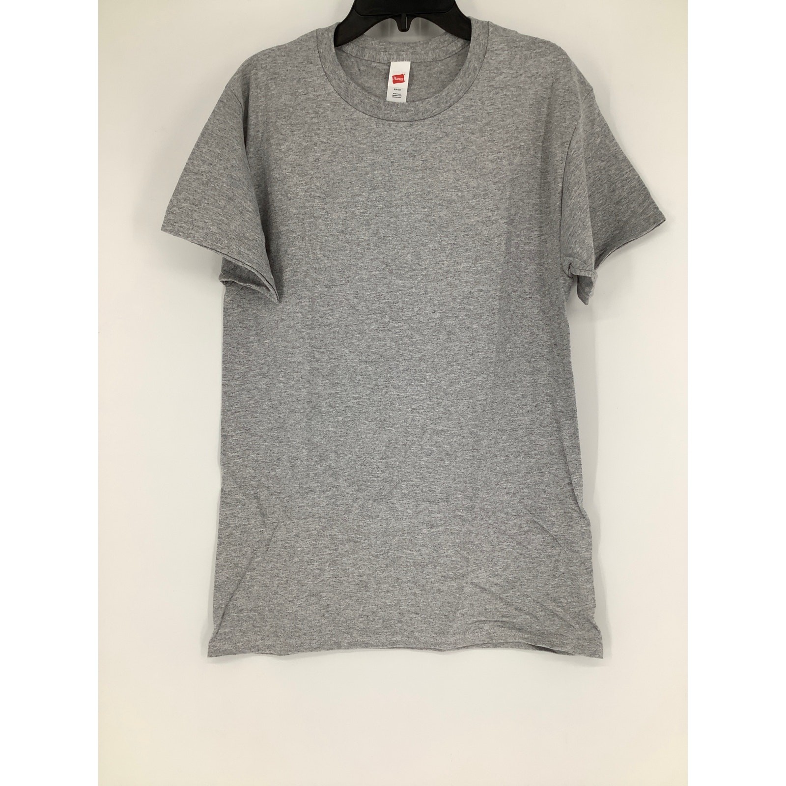 Hanes Essentials Men's S 6-Pack Light Steel Cotton Short Sleeve T-Shirts G13-18 gallery