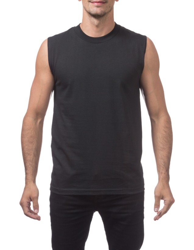PROCLUB MENS COMFORT MUSCLE TEE PRO CLUB CASUAL SLEEVELESS TANK TOP GYM SUMMER gallery