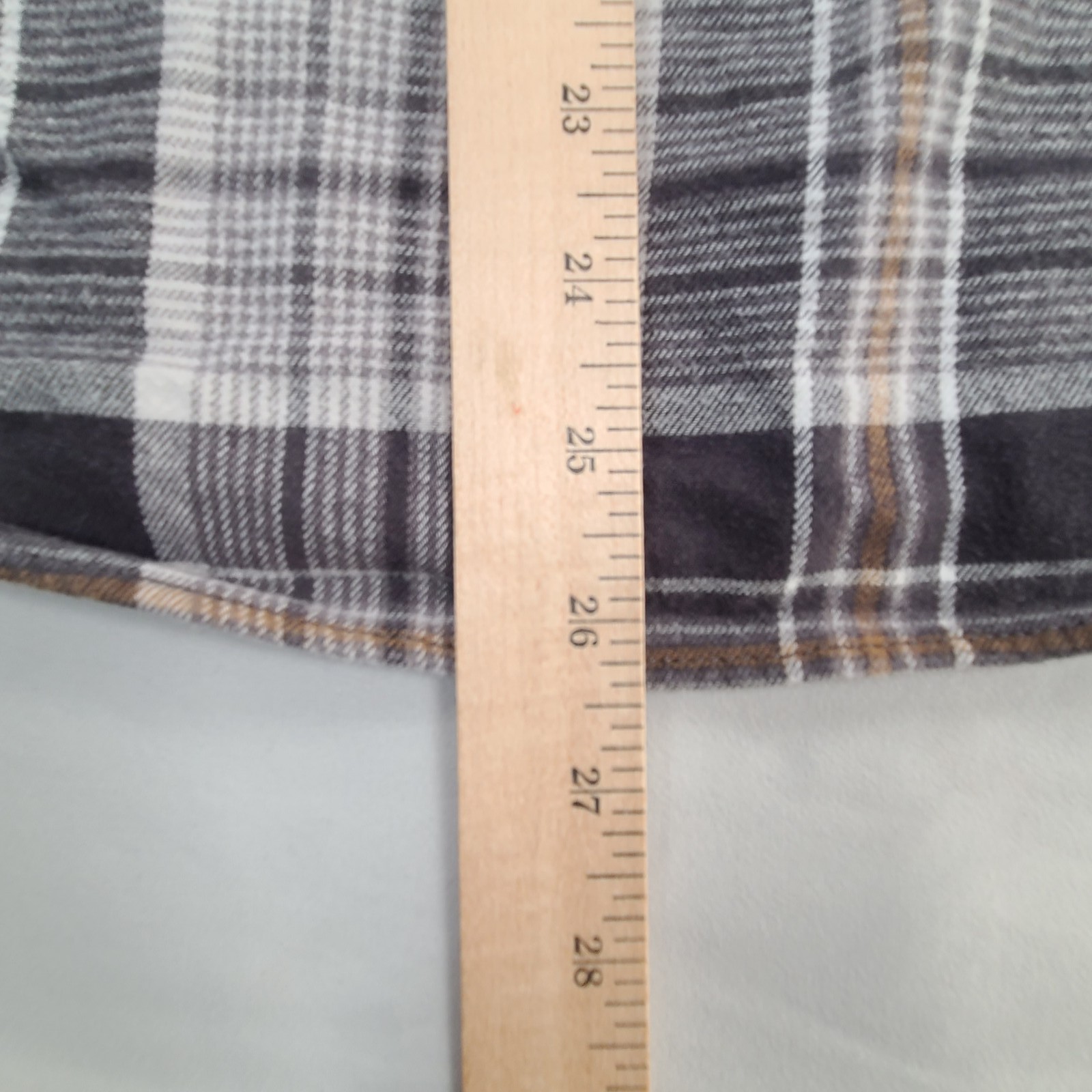 Eddie Bauer Shirt Mens Large Gray Button Up Casual Fit gallery