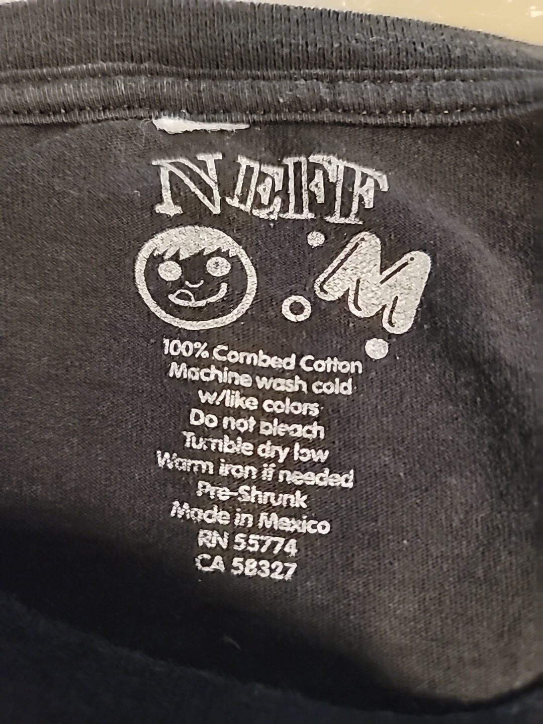 Neff T Shirt Unisex Teddy Bear & Skull Pattern,Size M/L (No Tag,see Measurement) gallery