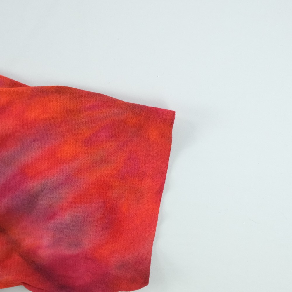NWOT Single Stitch T-Shirt Blank Hand Tie Dye Brazil Made S/S Hering Sz. M 38' gallery