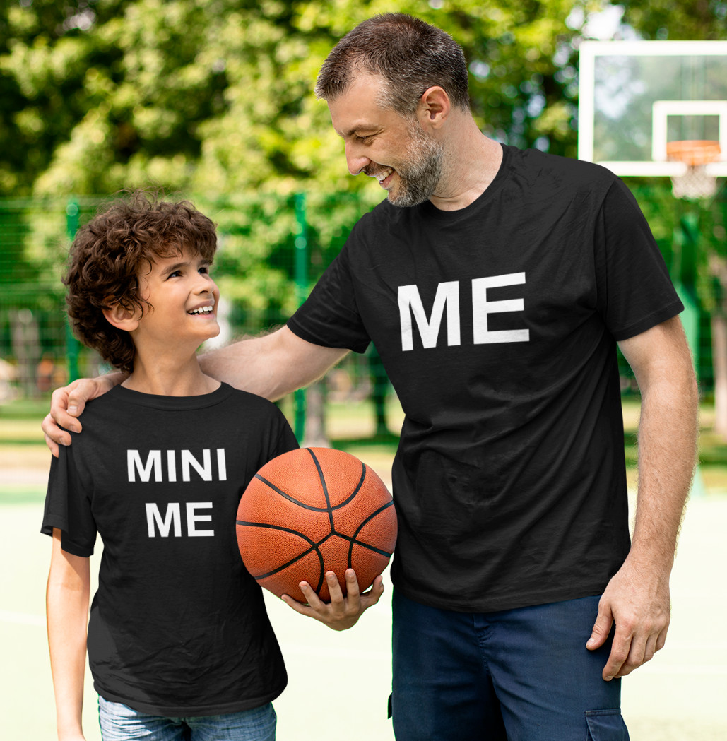Me & Mini Me Shirts Christmas Gift Father And Son Daughter Matching SET Gifts