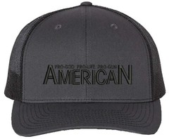 Pro-Gun 2nd Amendment Richardson Embroidered One Size Fits All Trucker Hats