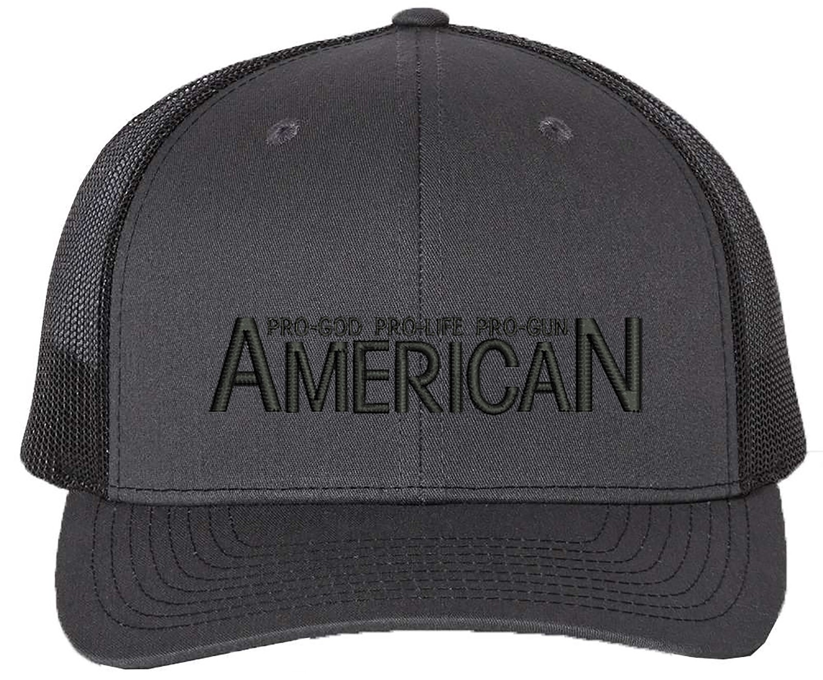 Pro-Gun 2nd Amendment Richardson Embroidered One Size Fits All Trucker Hats gallery