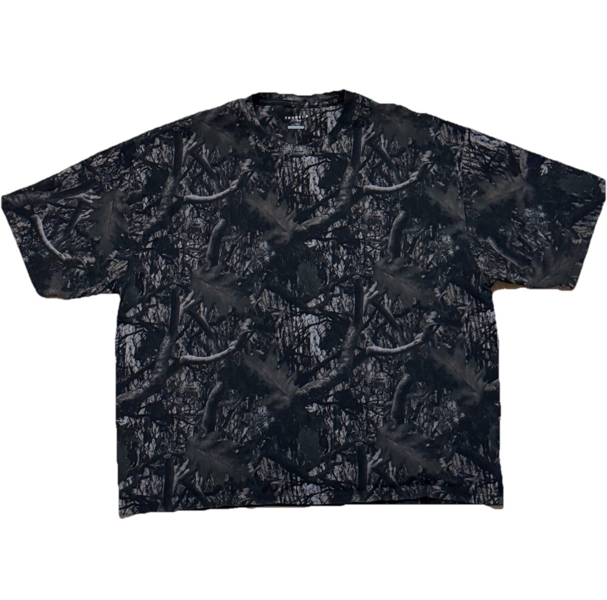 YoungLA 4125 Camo Heritage Tee - Streetwear T Shirt Sz. XL BOXEY Fit gallery