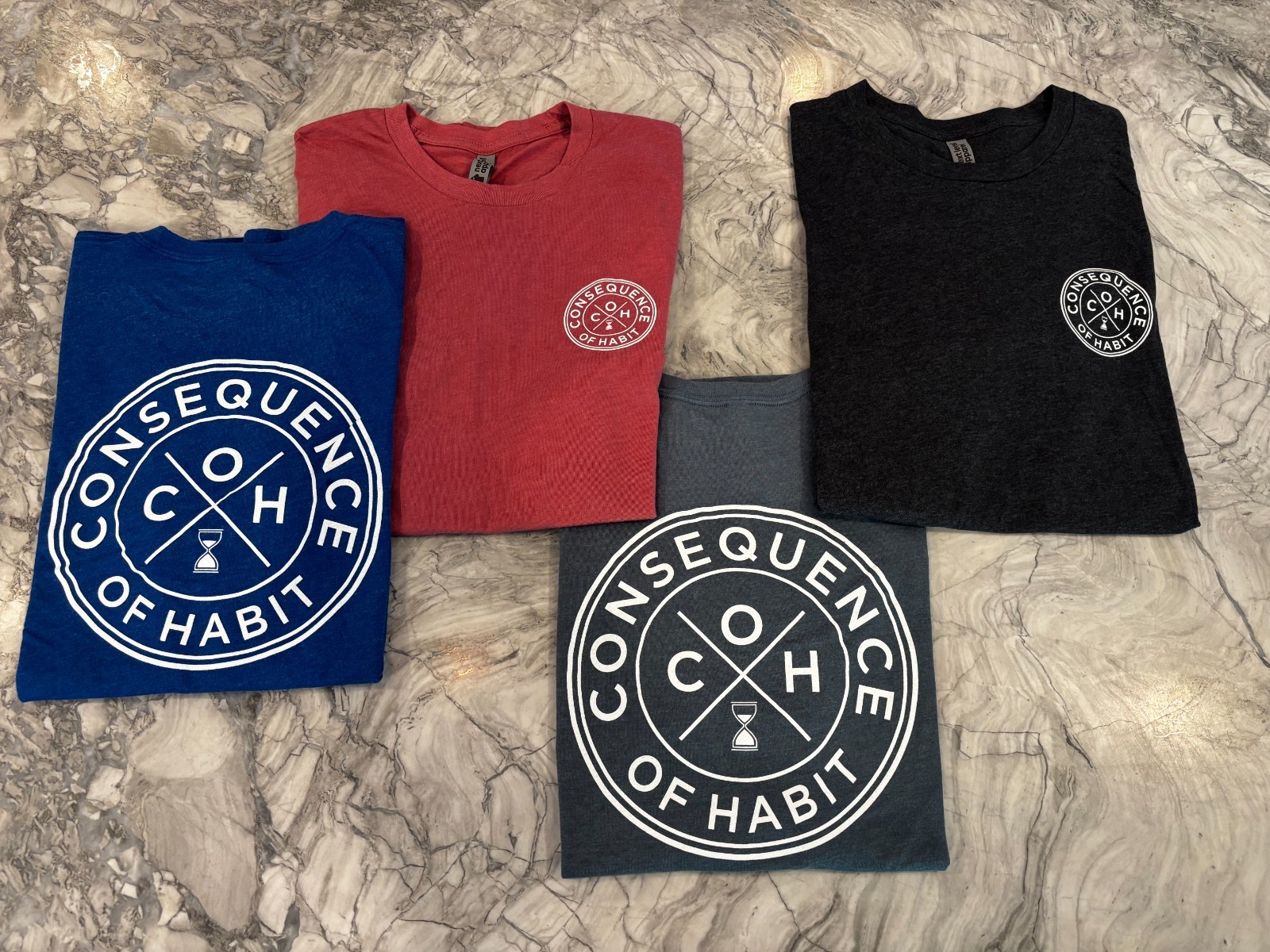 Consequence of Habit T-Shirt, Various Sizes and Colors gallery