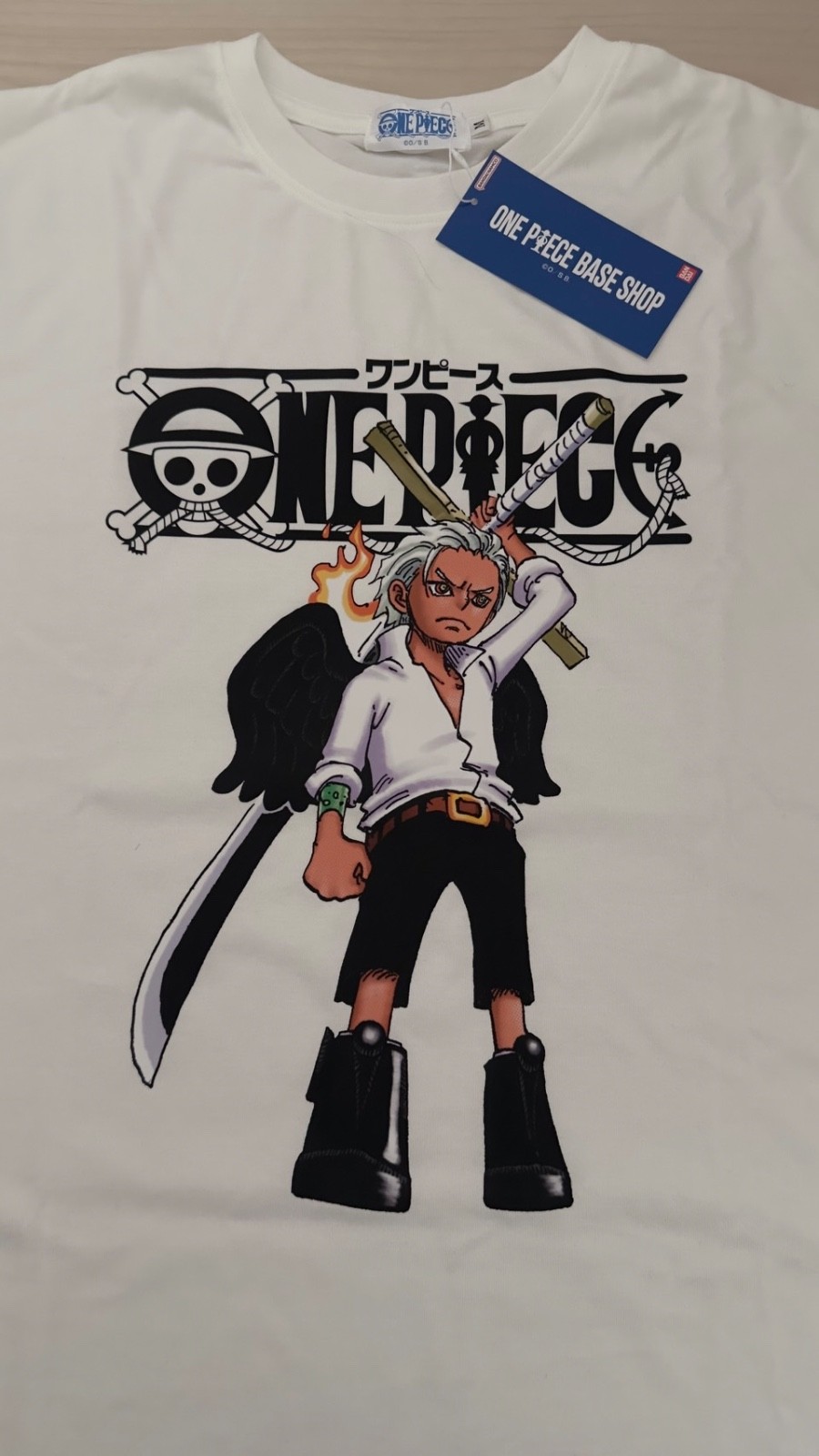 ONE PIECE BASE SHOP LABO S-Hawk Seraphim Mihawk Custom T-Shirt Size M Japan Excl gallery