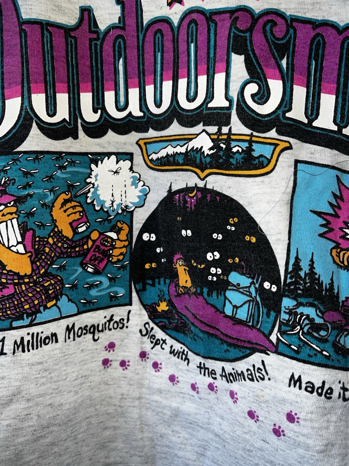 Mens Xl Vintage Outdoor Smart Fun T Shirt Lifestyles gallery