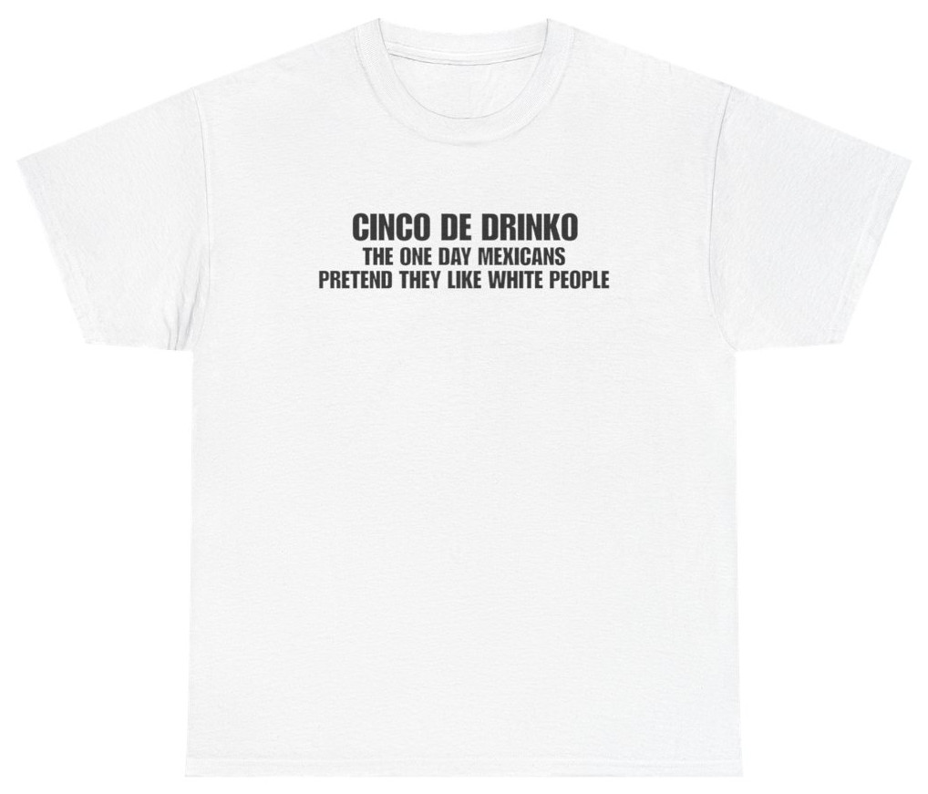 Cinco De Drinko Funny Cinco De Mayo Tee | Unethical Threads gallery