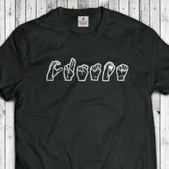 Your Custom Text Sign Language T-shirt – International sign Shirt Your name