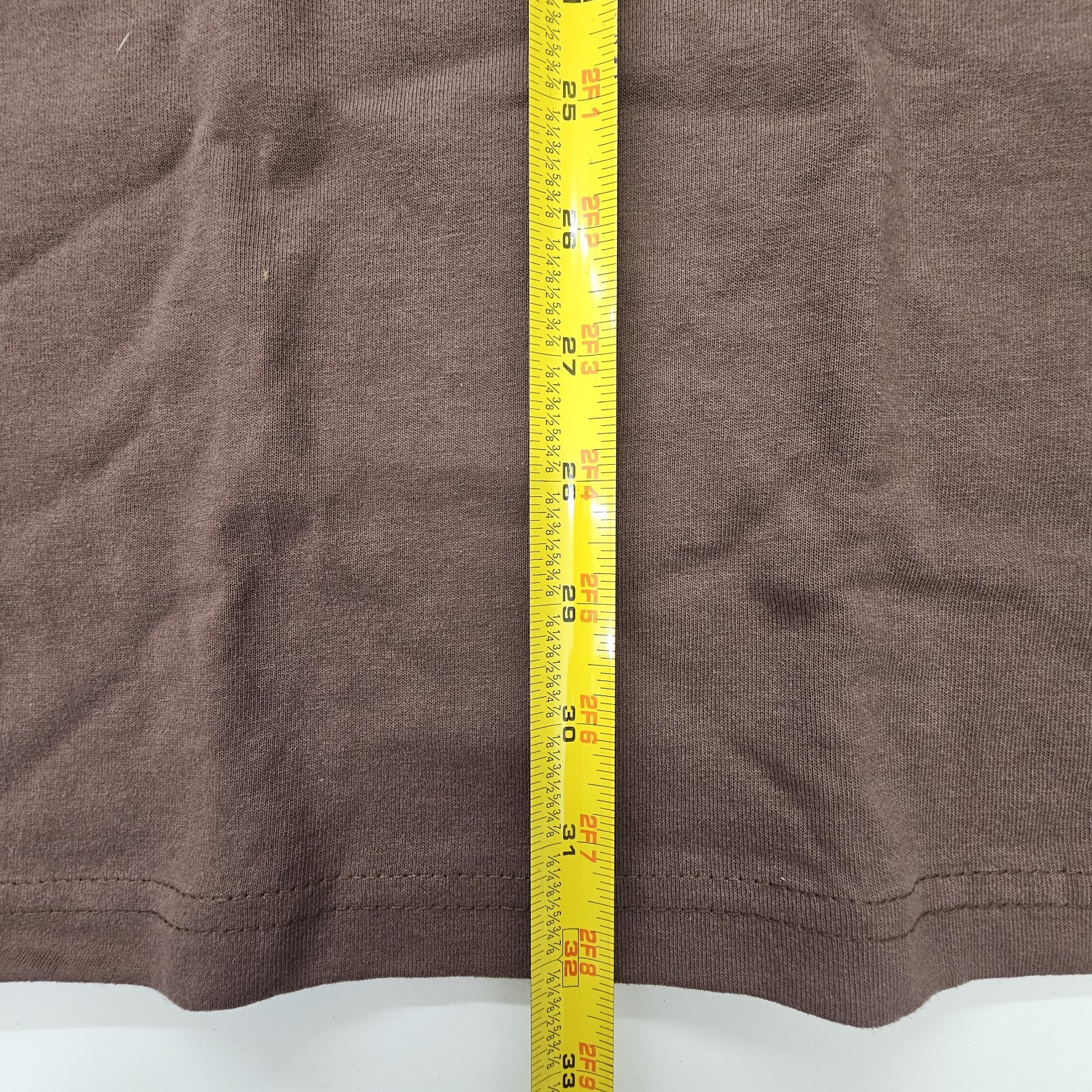 Pro Club Heavyweight Crew Neck T-Shirt XL TALL Brown gallery