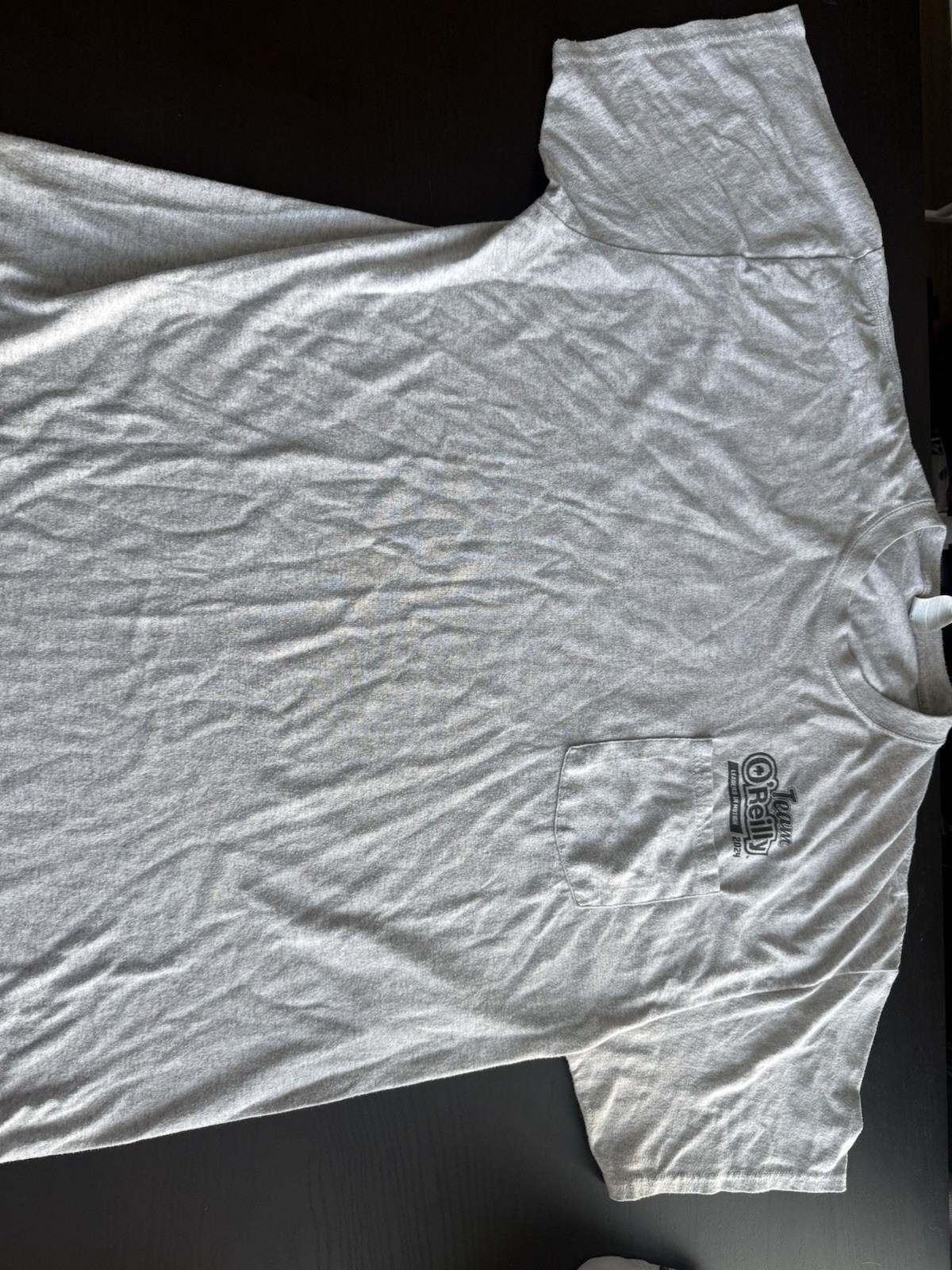 Lot of 3 O’Reilly Tees- 2 Gray 2XL and 1 Black 3XL gallery