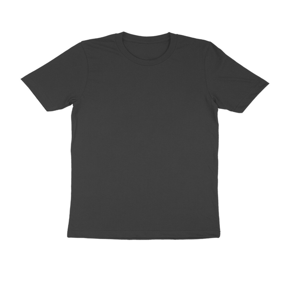 Round Neck Black Color Mix Size Half Sleeve Casual Wear T shirt For Men