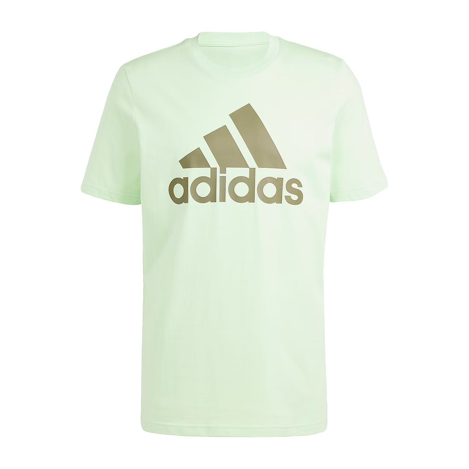 NWT adidas Men's Crew Neck Short Sleeve T-Shirt MT Medium Tall NWT Bright Green gallery