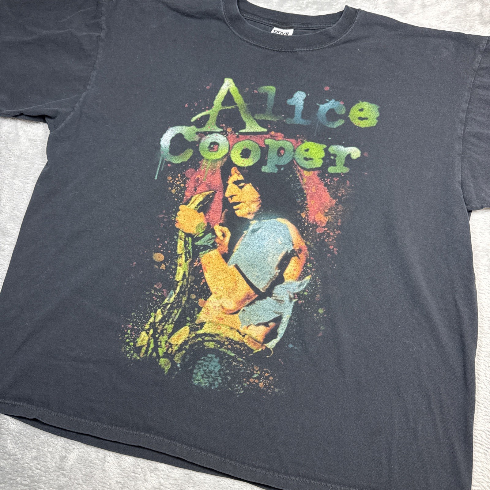 Alice Cooper Band Shirt Men Black 2X XXL Black No More Mr. Nice Guy Y2K gallery