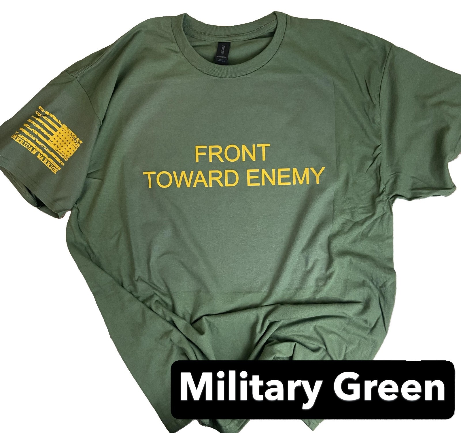 FRONT TOWARD ENEMY Cool Military Tshirt Veteran gallery