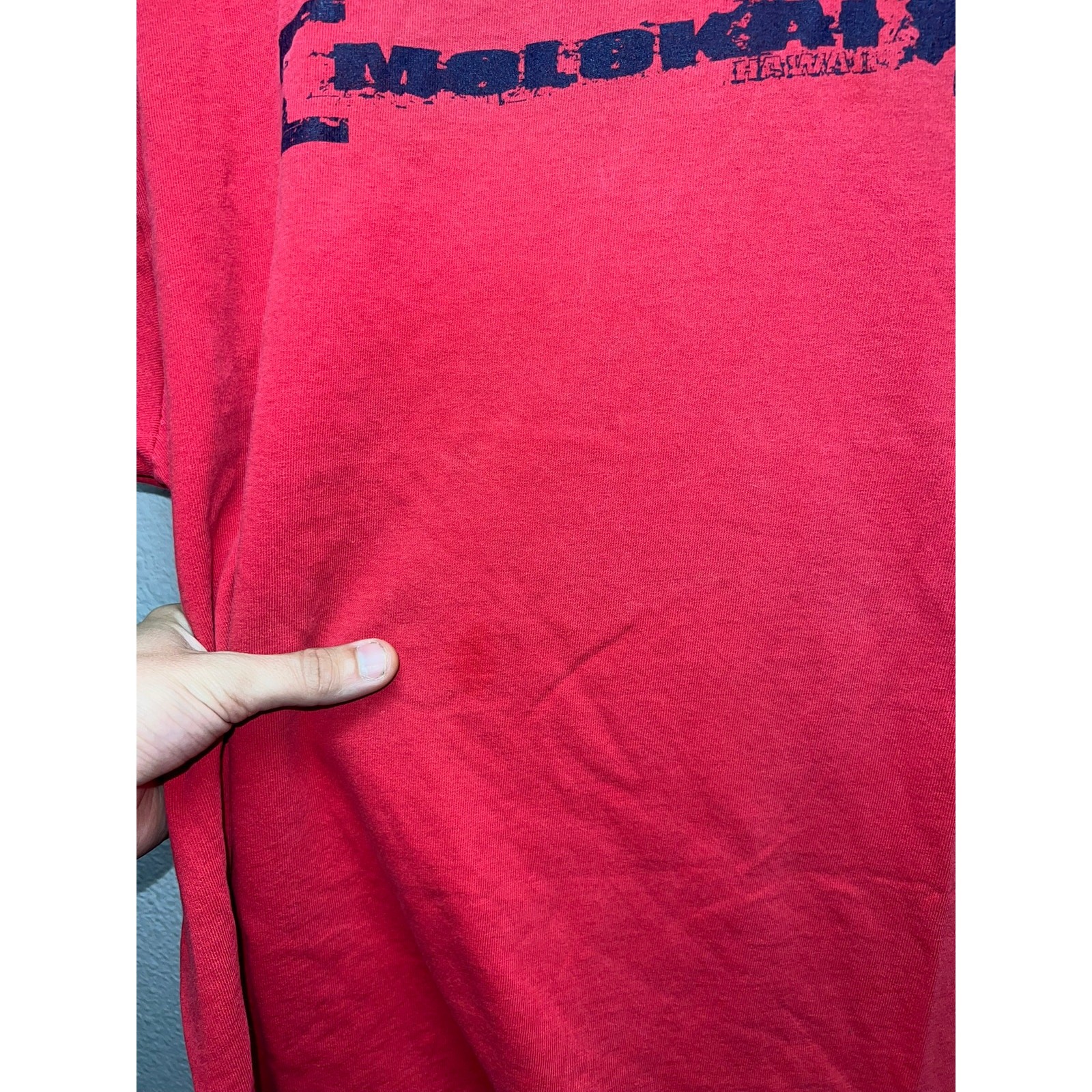 Vintage Molokai Shirt Hunting Sniper Scope Hawaii Red Islands Graphic Tee VTG XL gallery