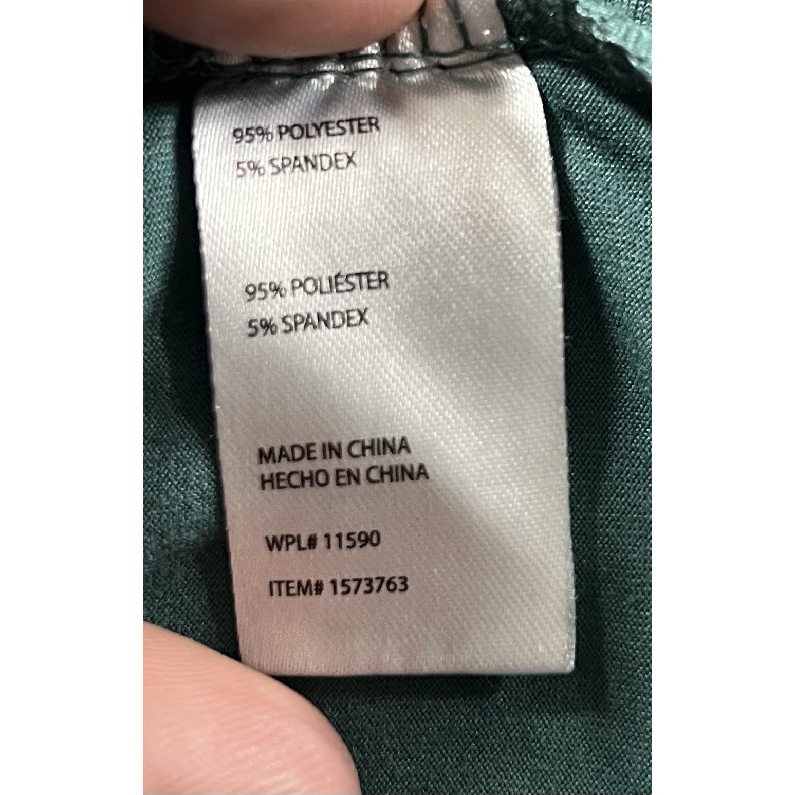 Weatherproof Vintage Men's XXL Green Performance Tee 95/5 Poly Spandex Stretch gallery