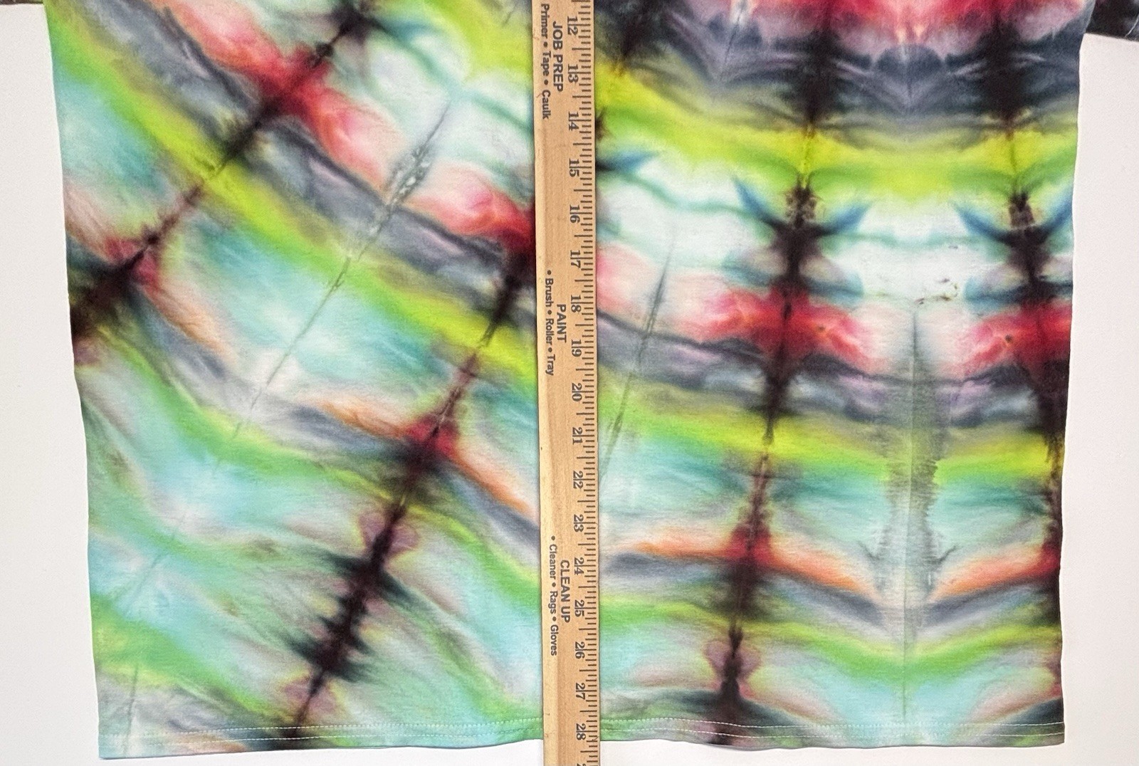 Handmade Ice Tie Dye Unisex T-Shirt Size XL Multicolor Design Gildan Tee NEW gallery