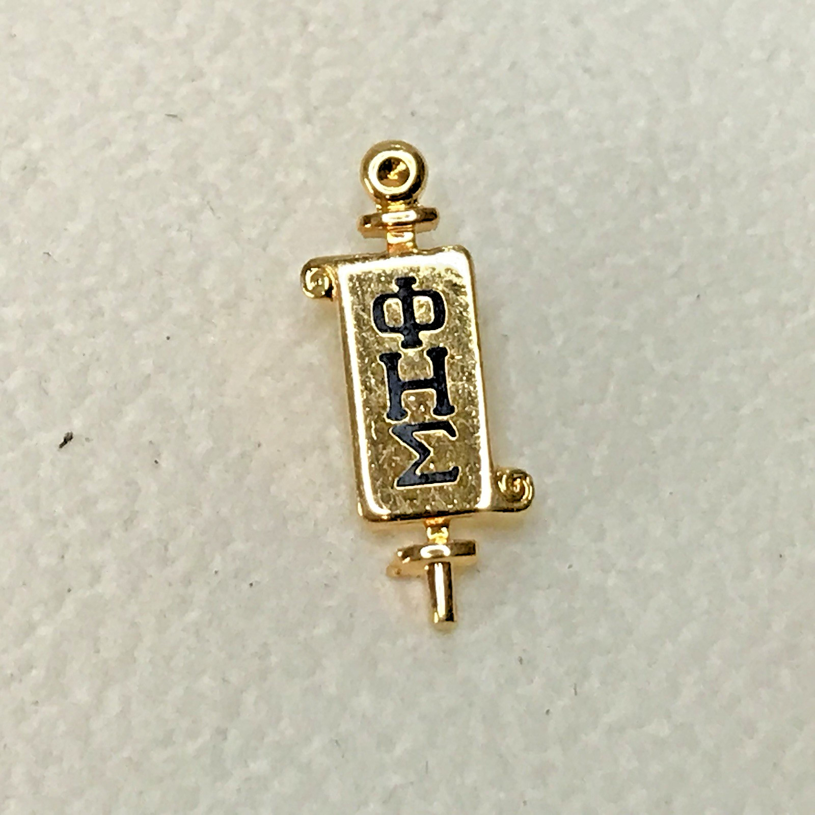 Phi Eta Sigma Lapel Pin Freshman Academic Honor Society Gold tone Small Size(E4)