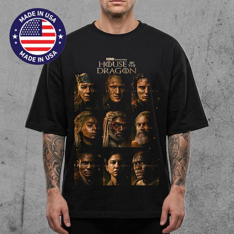 House Of The Dragon Season 3 Shirt Team Black HBO Max Tee Targaryen Poster