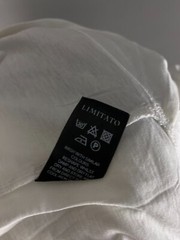 Limitato T-Shirts Mens Pullover Logo Print White Size S