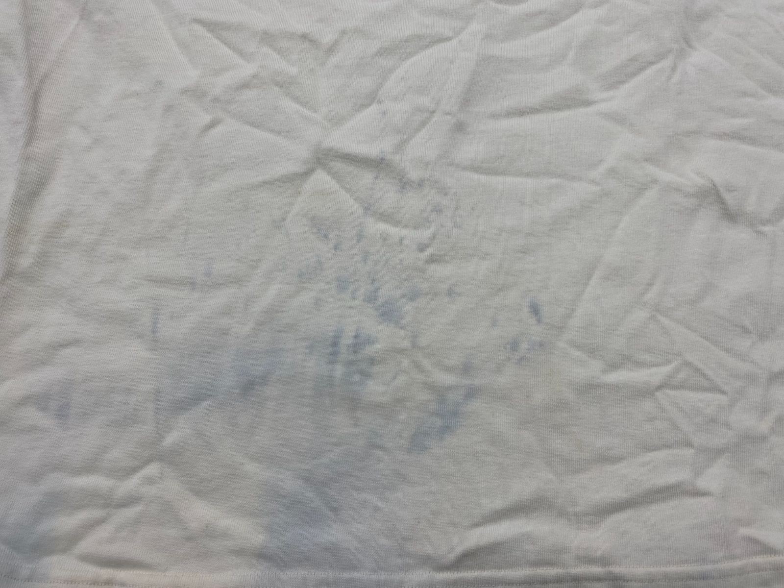 Rhude Men's White Logo Cross Crewneck Short Sleeve T-Shirt Size XL gallery