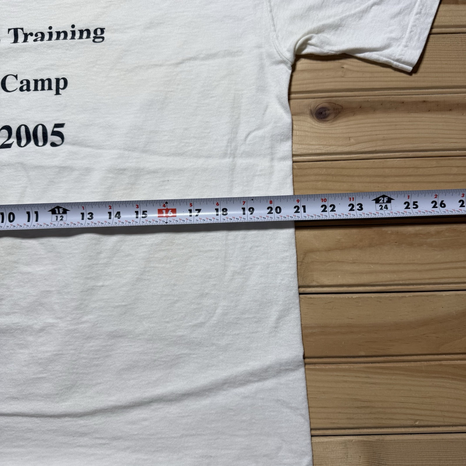 Vintage Lake Pat Cleburne TZ Training Camp Permian Basin Boating Shirt - Large gallery
