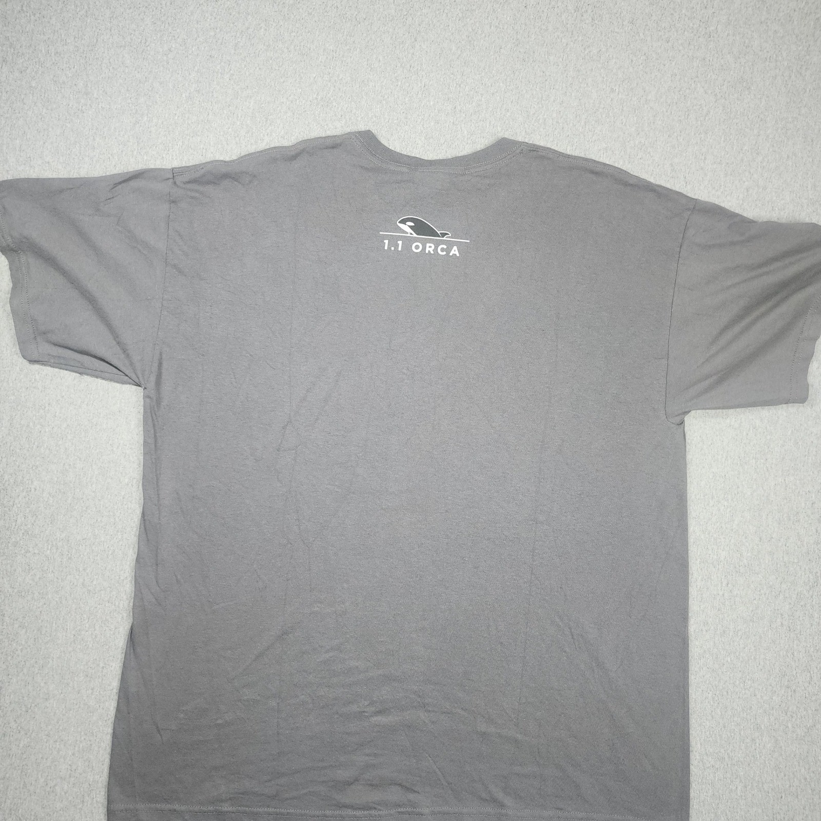 Gildan Serve Let's Get Digital T-Shirt Mens XL Gray Good Orca Graphic Tech Tee gallery
