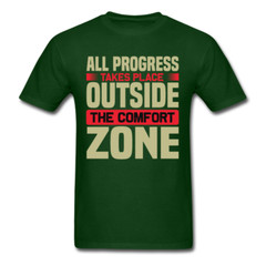 Motivation shirt All Progress takes place motivational T-Shirt size S-6XL