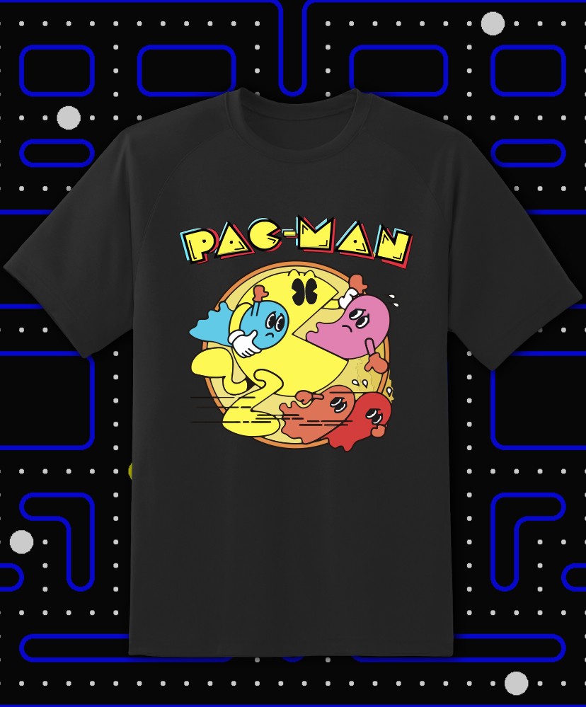 Pac Man Retro 80's Shirt Adult & Youth sizes! Fast Ship! gallery