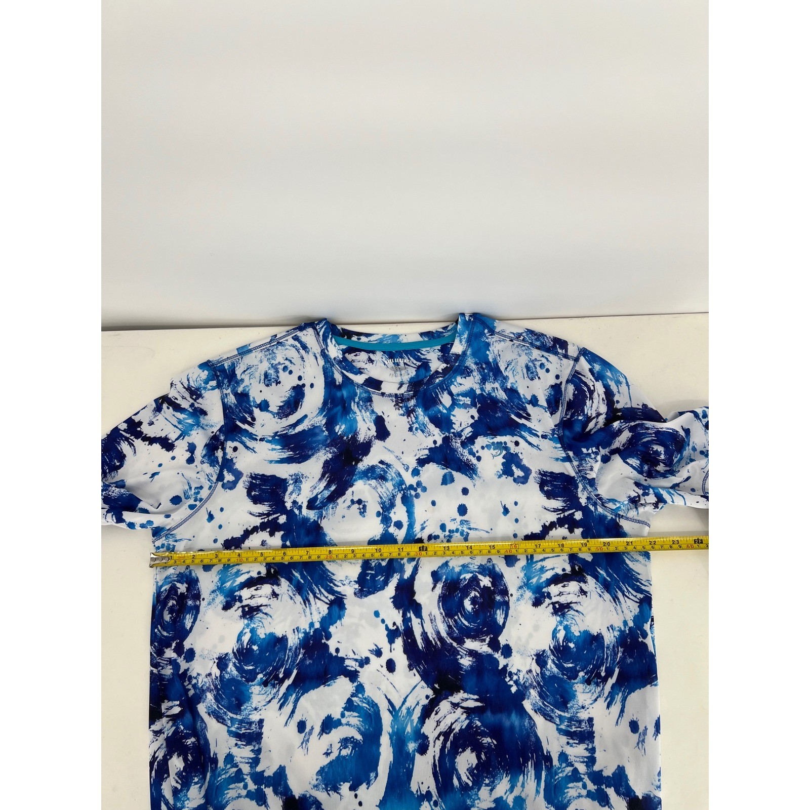 Reel Legends Freeline T-Shirt Blue White Graphic Print Short Sleeve Mens M gallery