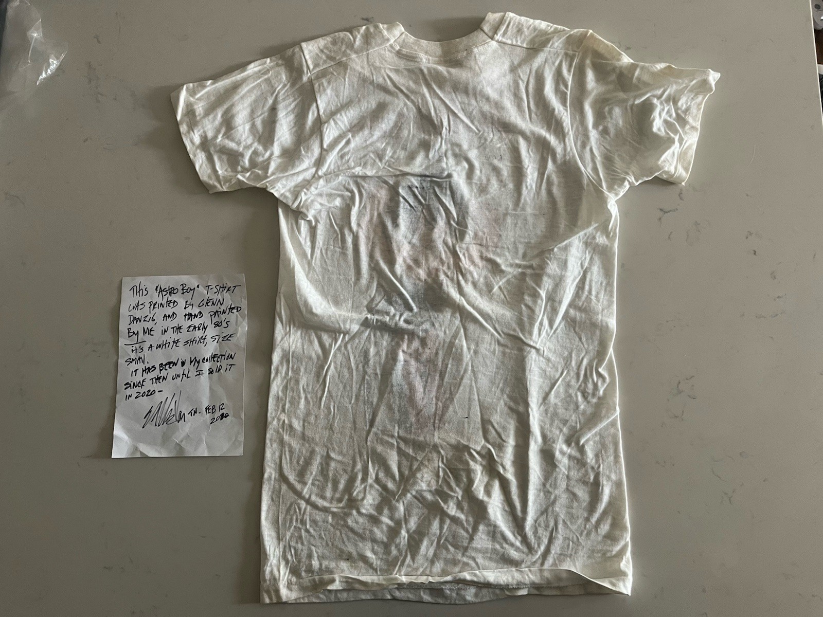 Original Misfits Glenn Danzig Shirt Silkscreen Vintage AstroBoy Punk Vintage KBD gallery