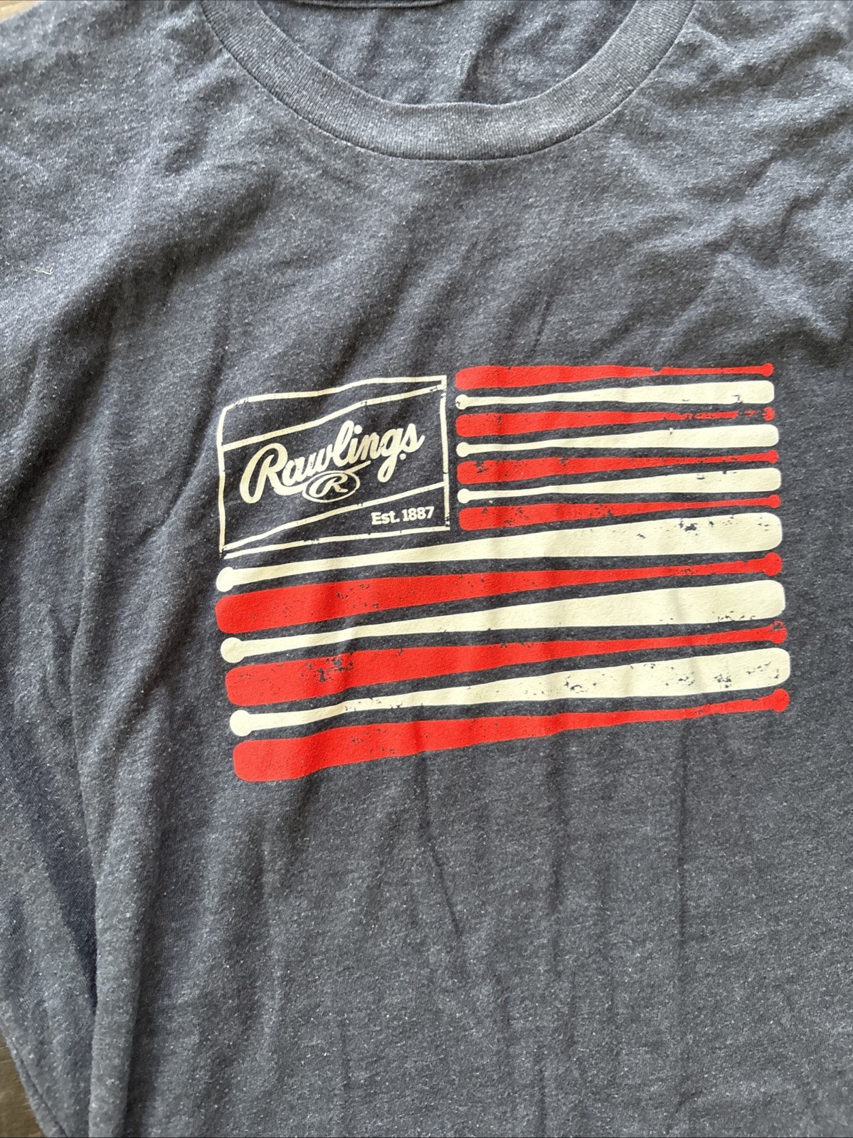Lot of 4 Rawlings Short Sleeve T-Shirts: 3 Large & 1 XL gallery